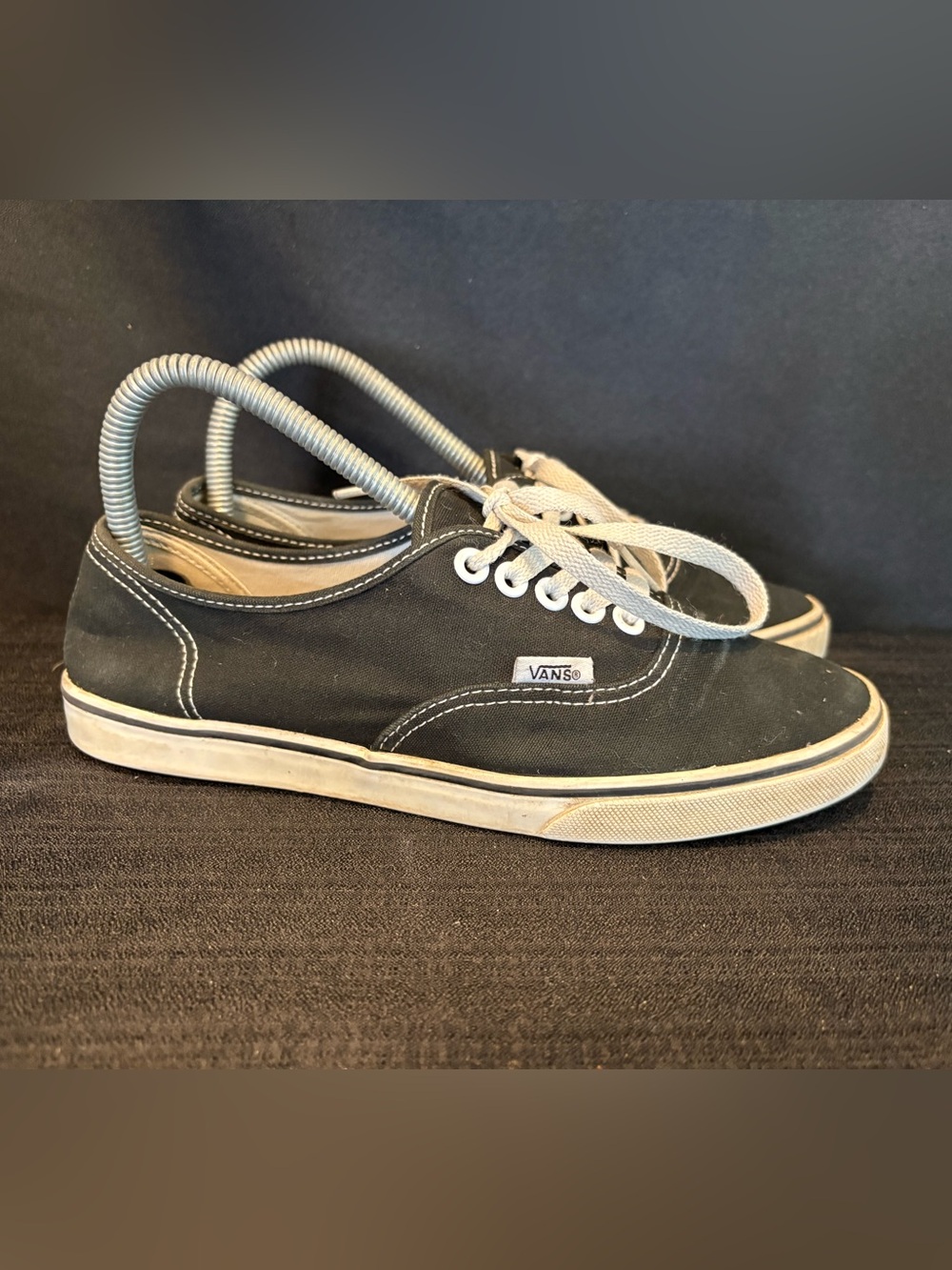 Vans Authentic Black White Classic unisex sneakers Men 5.5 Women 7